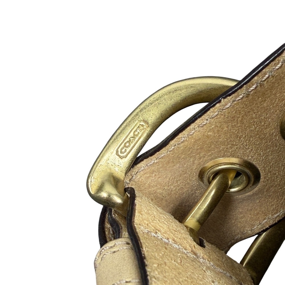Coach Y2K Soho Bag M0769-11842   Beige Pebbled Leather Buckle Shoulder Bag - Picture 7 of 10